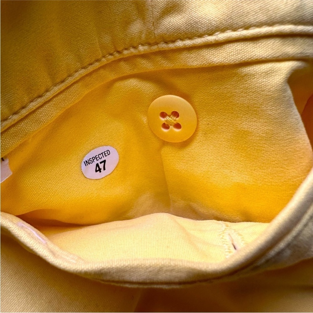 Ralph Lauren Blue Label Canary Yellow Trouser Shorts NWOT - Picture 4 of 6